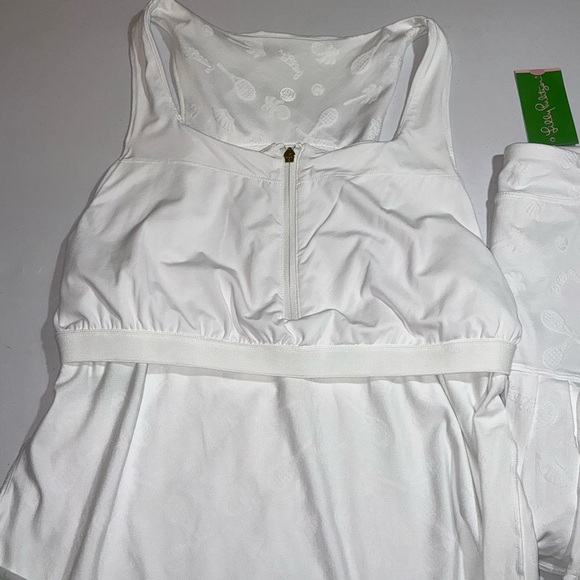 Lilly Pulitzer NWT 2 Piece Kalila Tennis Bra Tank & Taye Skort Size XL 🎾 - Picture 9 of 16